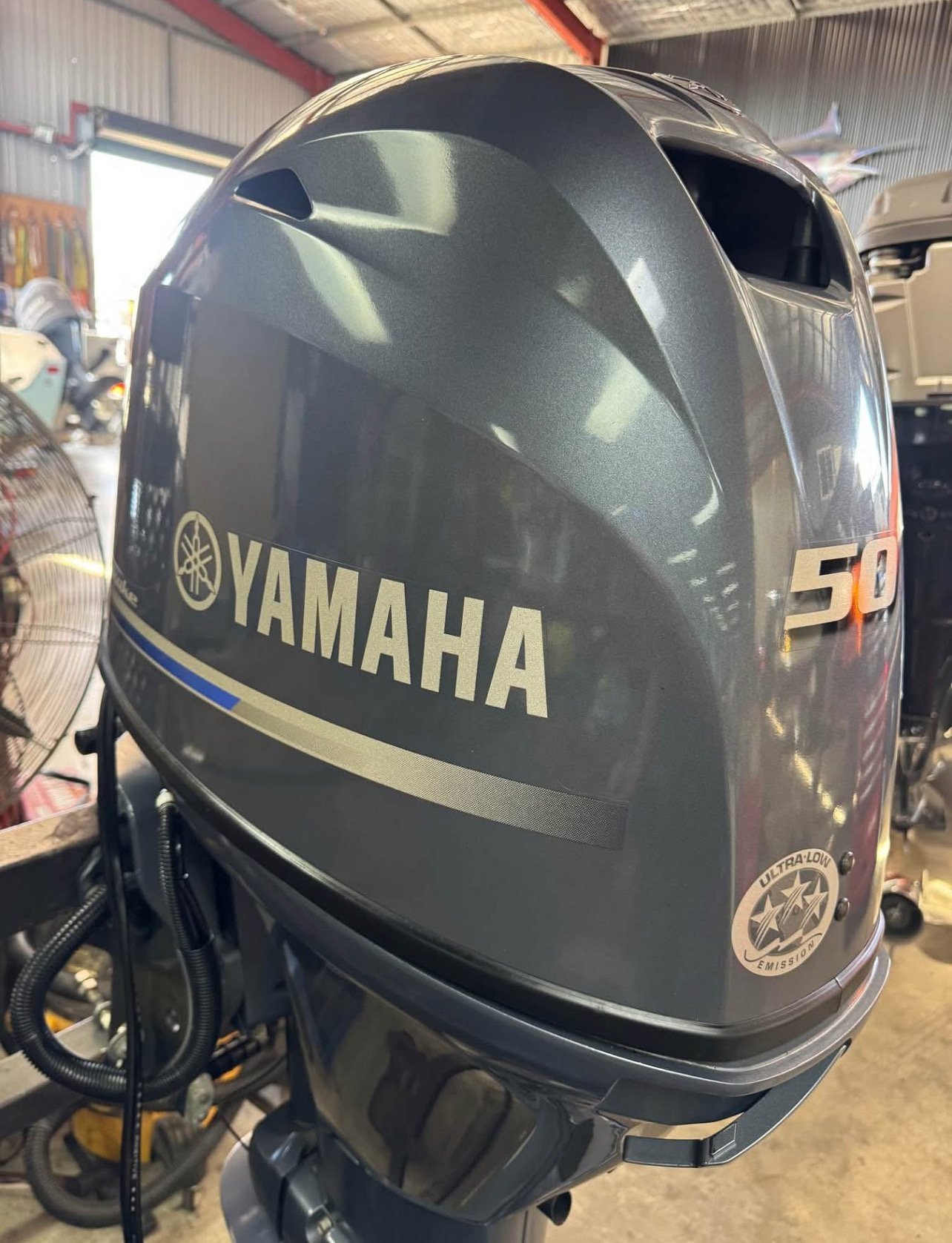 Used Yamaha 50hp Outboard Motor