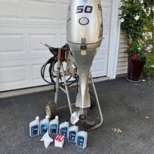 Used Honda 50hp Outboard Motor