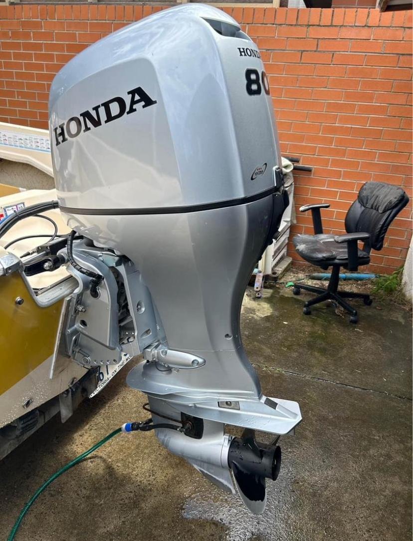 Used Honda 80hp Outboard Motor