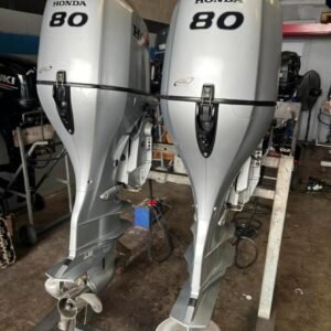 Used Honda 80hp Twin Outboard Motor