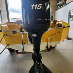 Used Mercury 115hp Optimax outboard motor for sale