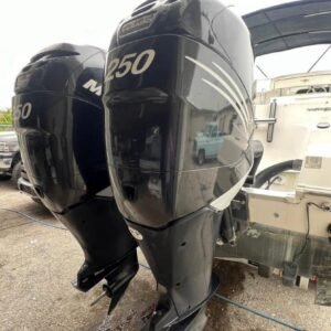 Used Mercury 250hp Twin Outboard Motor