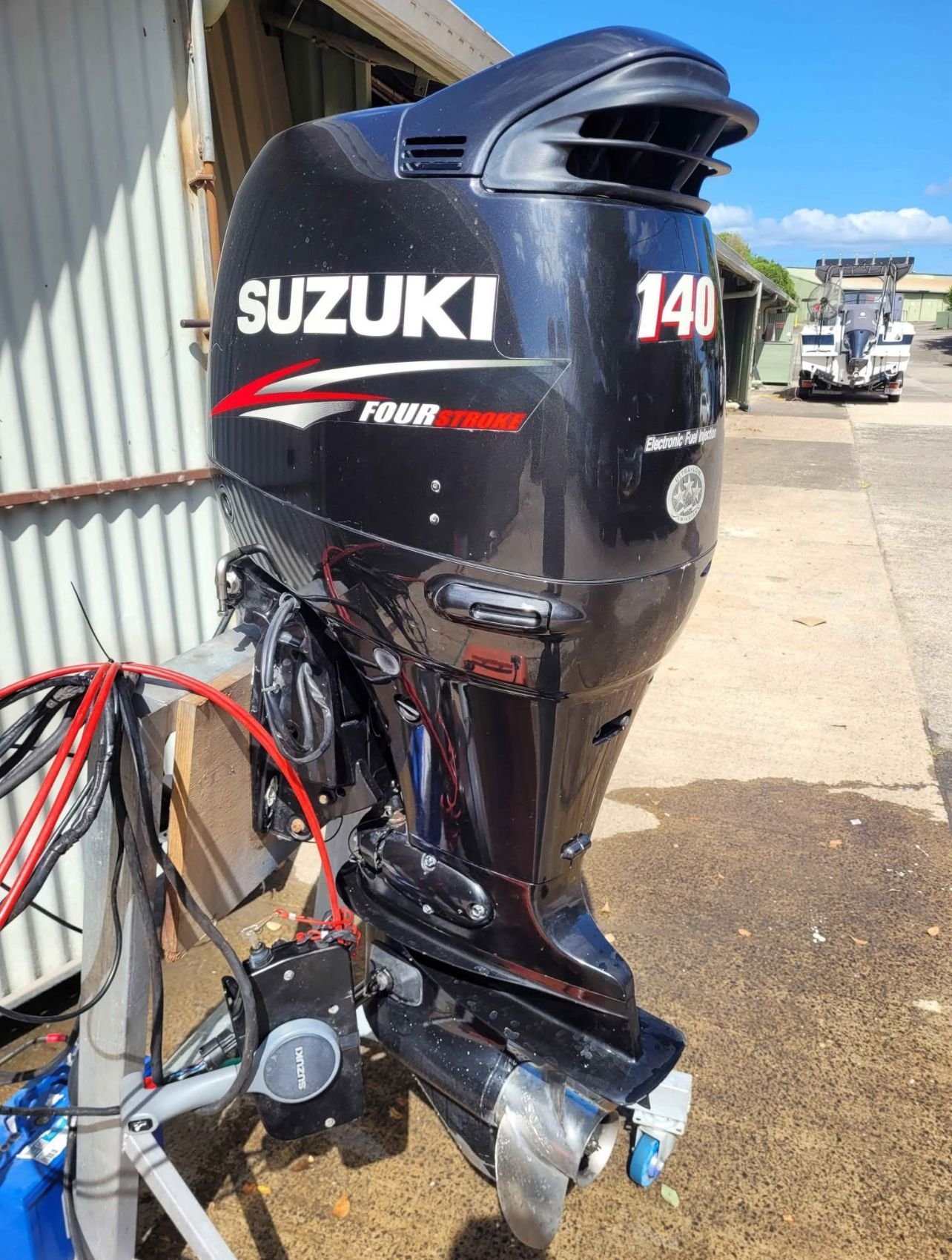Used Suzuki 140hp Outboard Motor