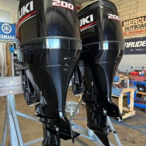 Used Suzuki 200hp Twin Outboard Motor