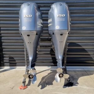 Used Yamaha 150hp Twin Outboard Motor