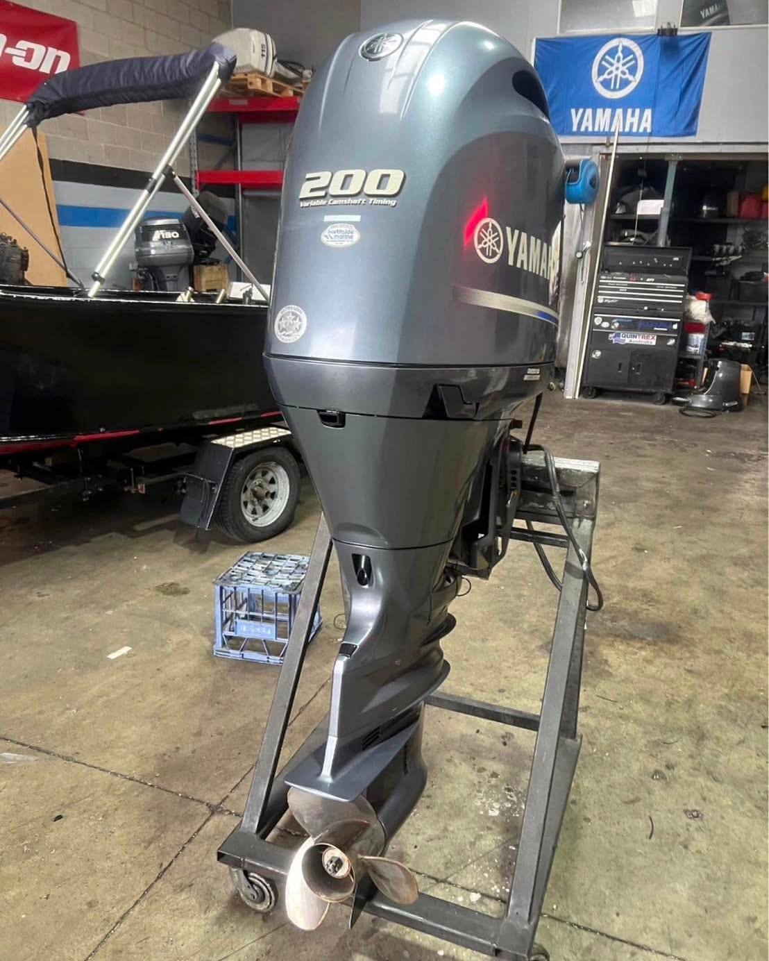 Used Yamaha 200hp Outboard Motor